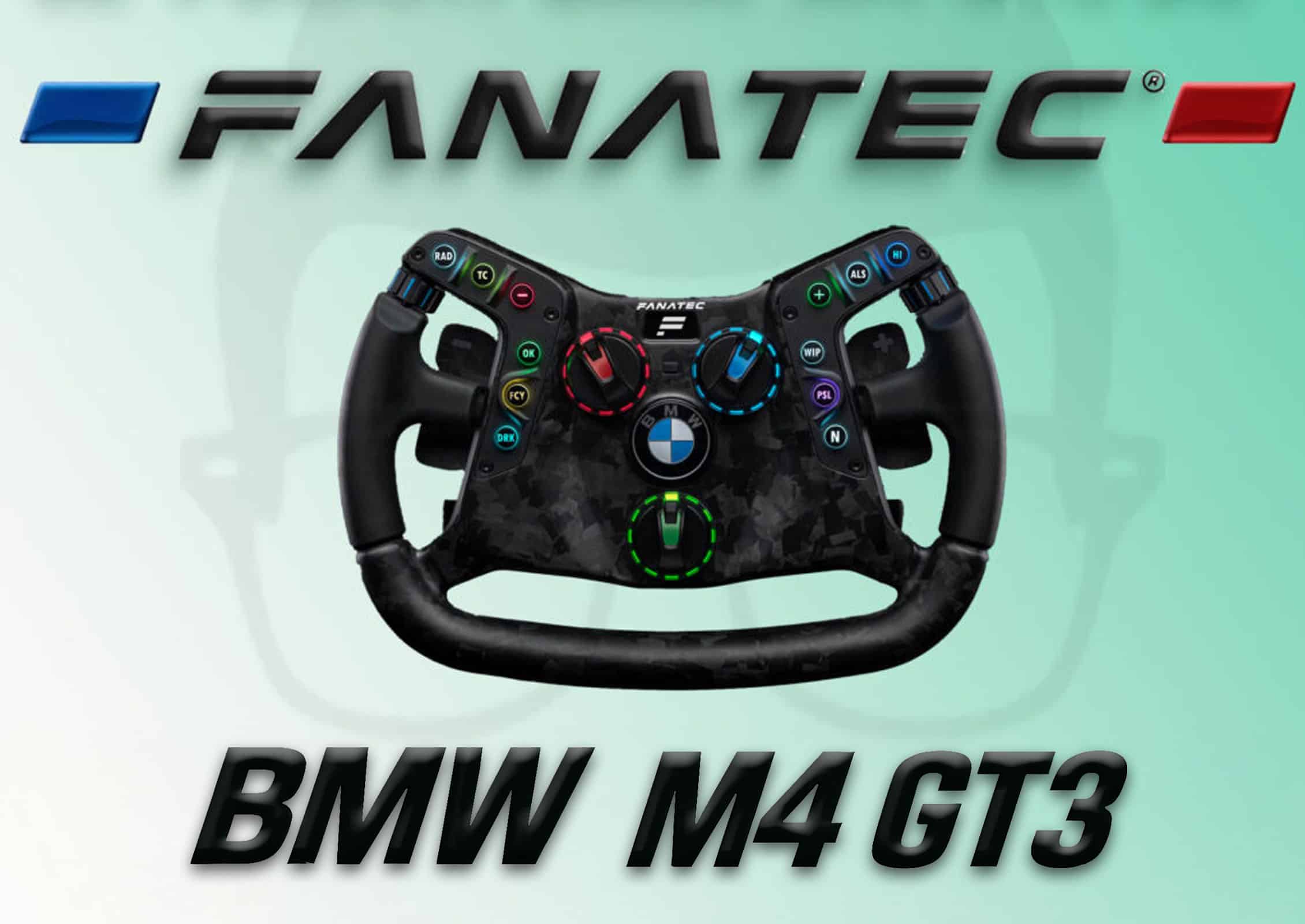 Mon avis sur le volant BMW M4 GT3 de Fanatec pour le sim racing