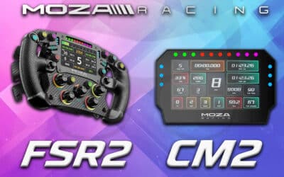 Moza Racing wprowadza na rynek kierownicę FSR2 i deskę rozdzielczą CM2