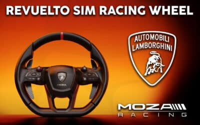 Nowa kierownica Moza Lamborghini Revuelto - Sim Racing