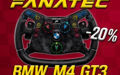 Promo Fanatec BMW M4 GT3: -300€ teraz! (Oferta ograniczona)