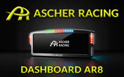 Ascher Racing wprowadza na rynek AR8, kompaktową i wciągającą 8-calową deskę rozdzielczą