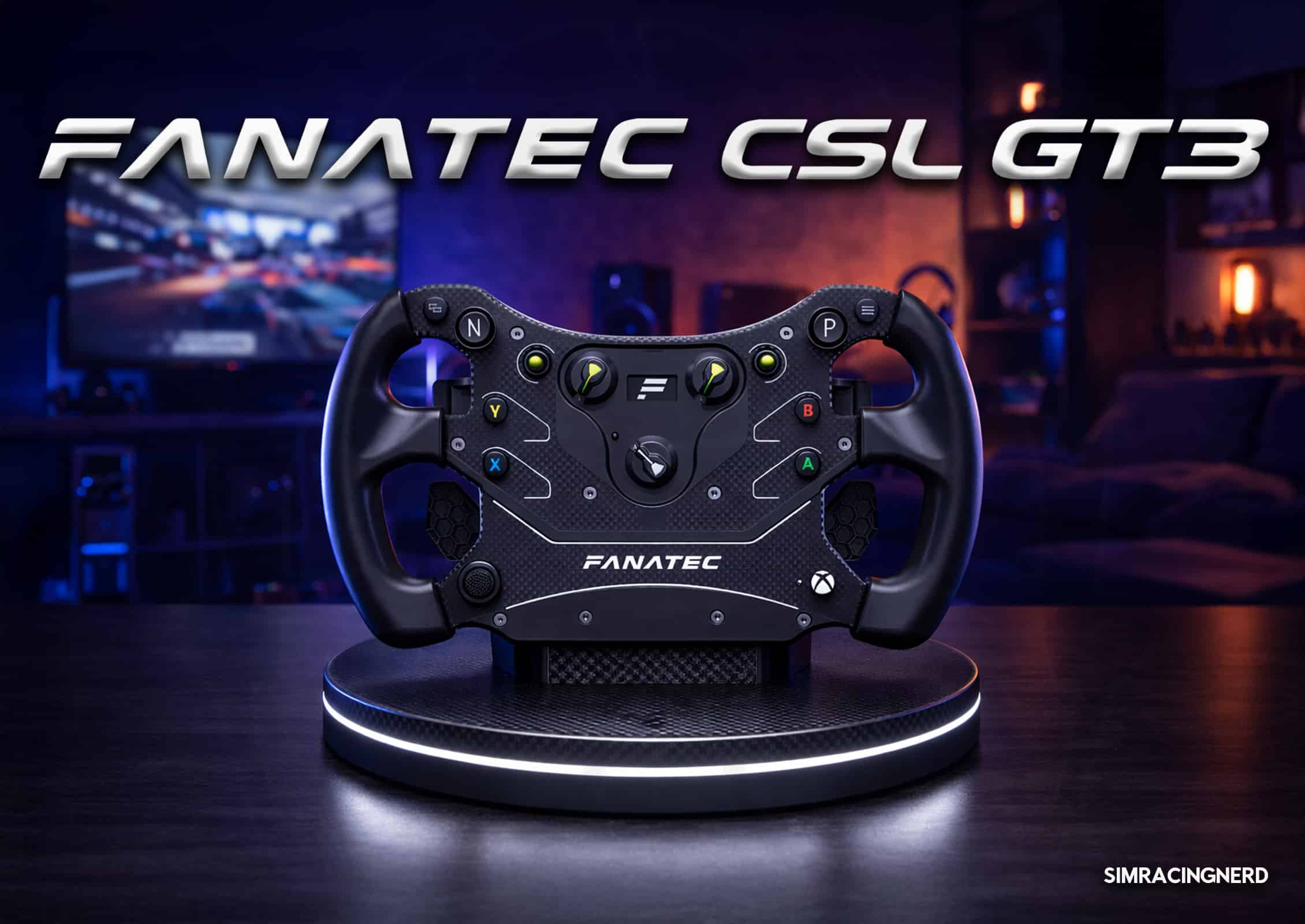 Fanatec Csl Gt3 Steering Wheel sim racing Fanatec Csl Gt3 Steering Wheel sim racing