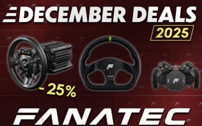 Grudniowe oferty Fanatec 2025: Nowe zniżki do 25% taniej