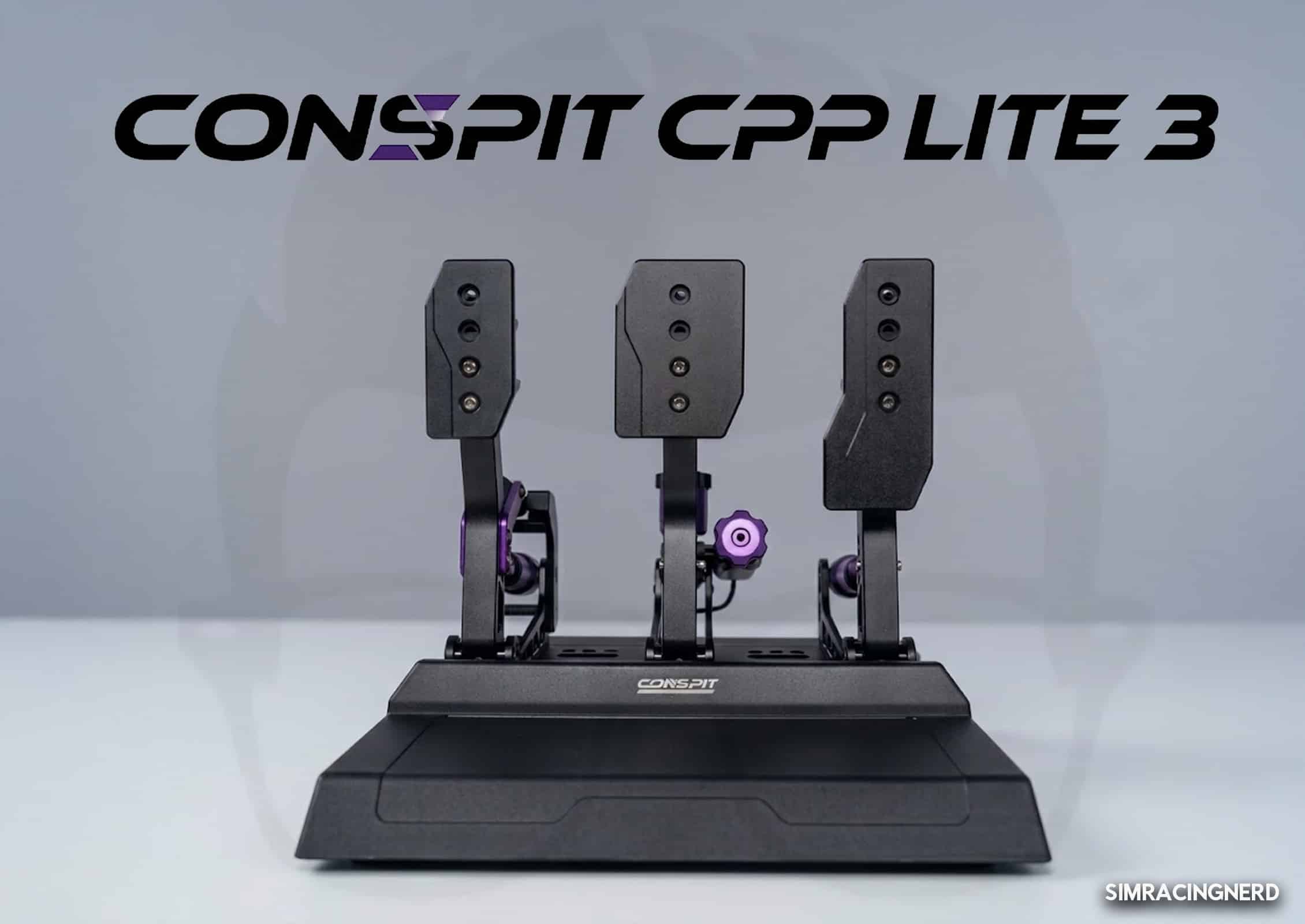 Pedalier Conspit CPP Lite 3 Sim Racing Pedalier Conspit CPP Lite 3 Sim Racing
