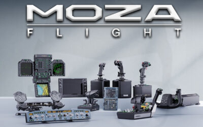 MOZA Flight: ekrany, panele i moduły do kokpitu samolotu, już od 109 €